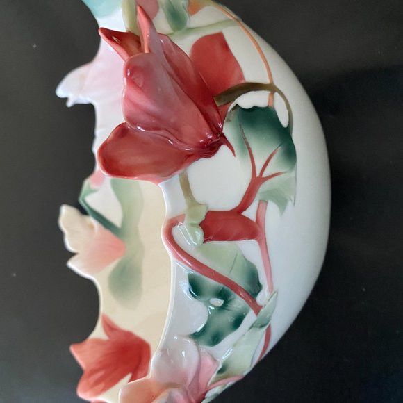 FRANTZ Collection Cyclamen Lattice Bowl with box - FZ 01098 - Picture 2 of 7